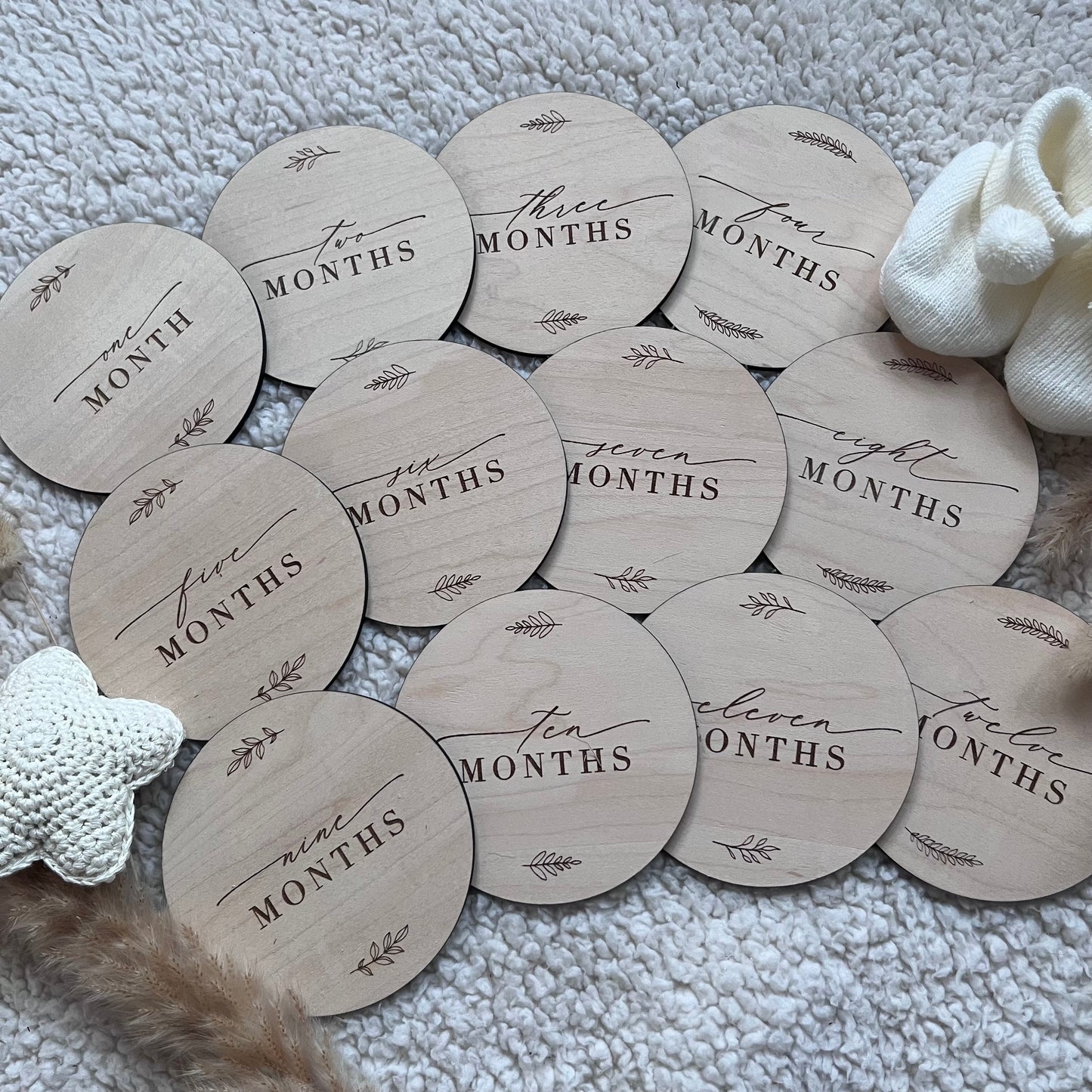 Baby Milestone Discs