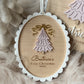 First Christmas Photo Plaque & Bauble - Christmas Tree