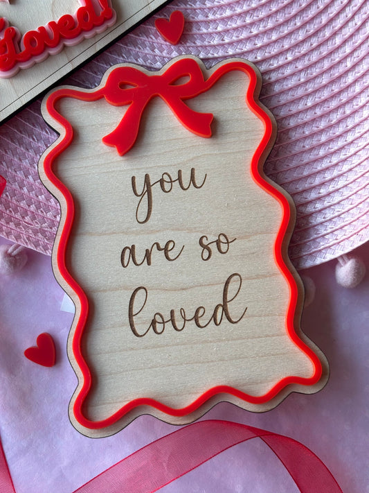 Valentines Quote Plaque