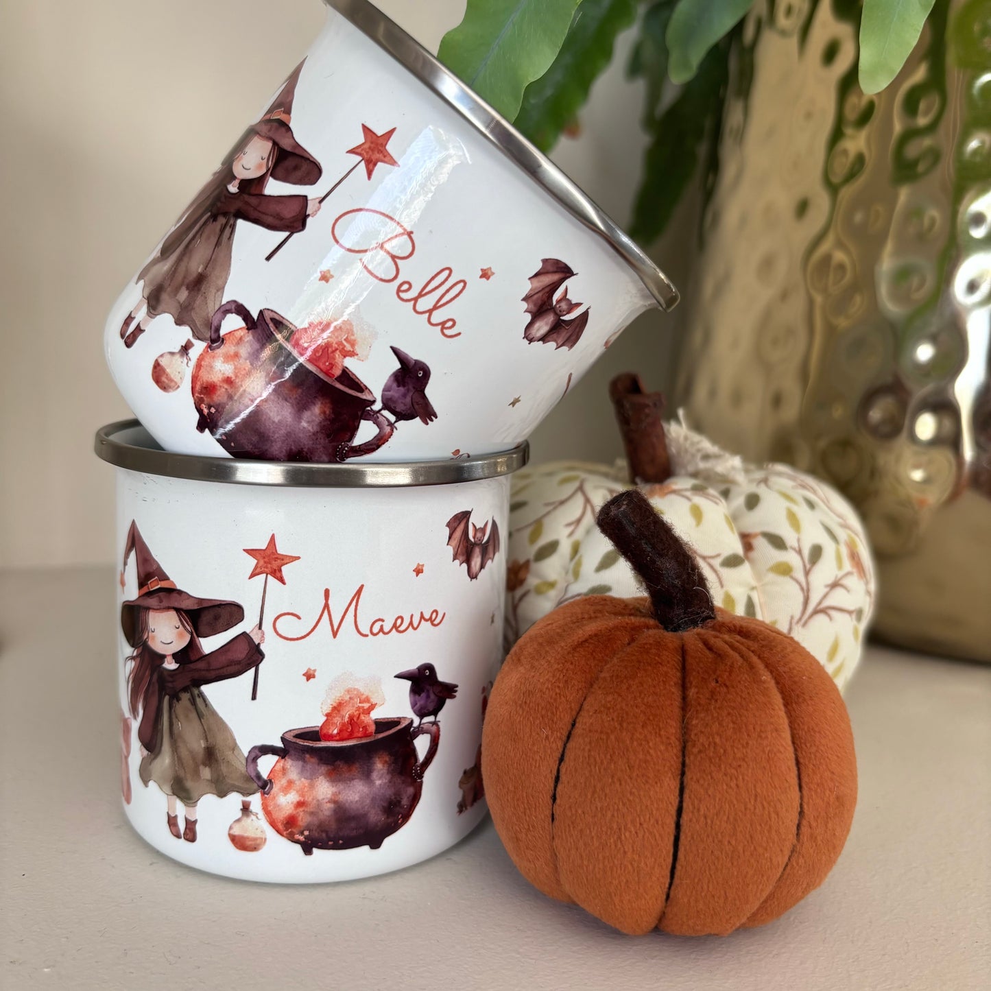 Halloween Witch Mug & Treat bag