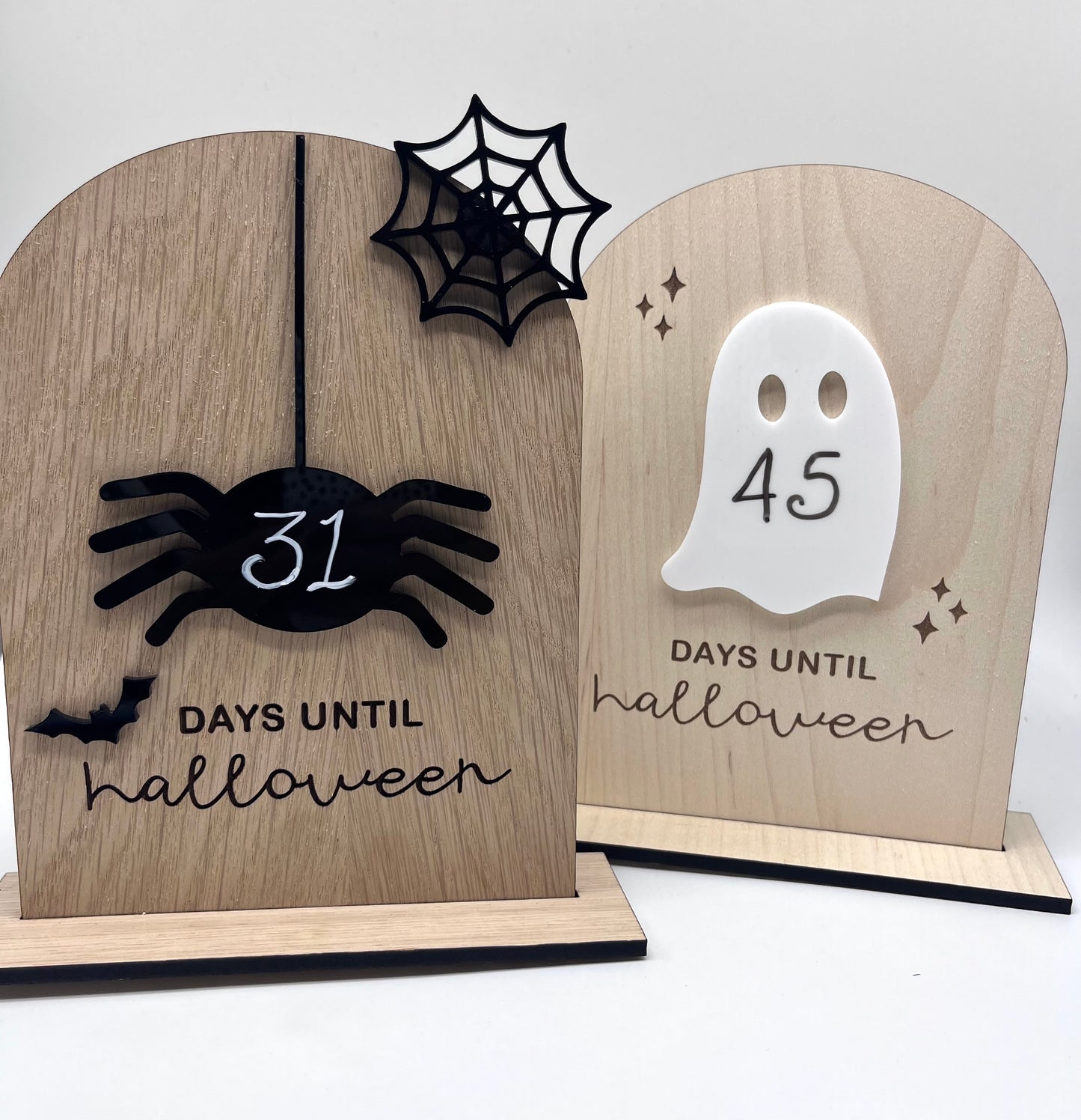 Halloween Countdown plaque