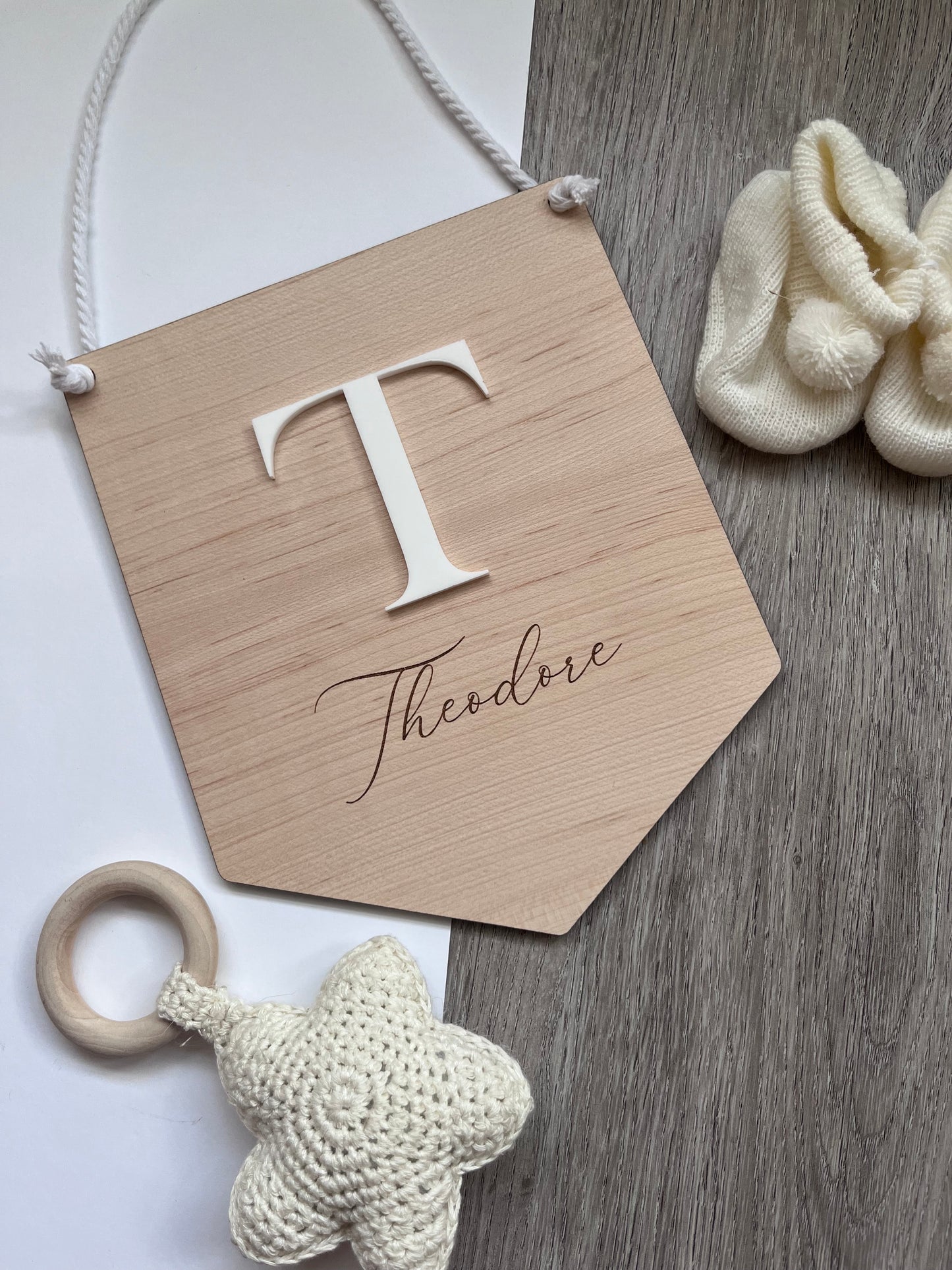 Personalised Name Nursery Plaque