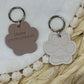 Paw Print Pet Tag - Personalised Acrylic Paw Tag