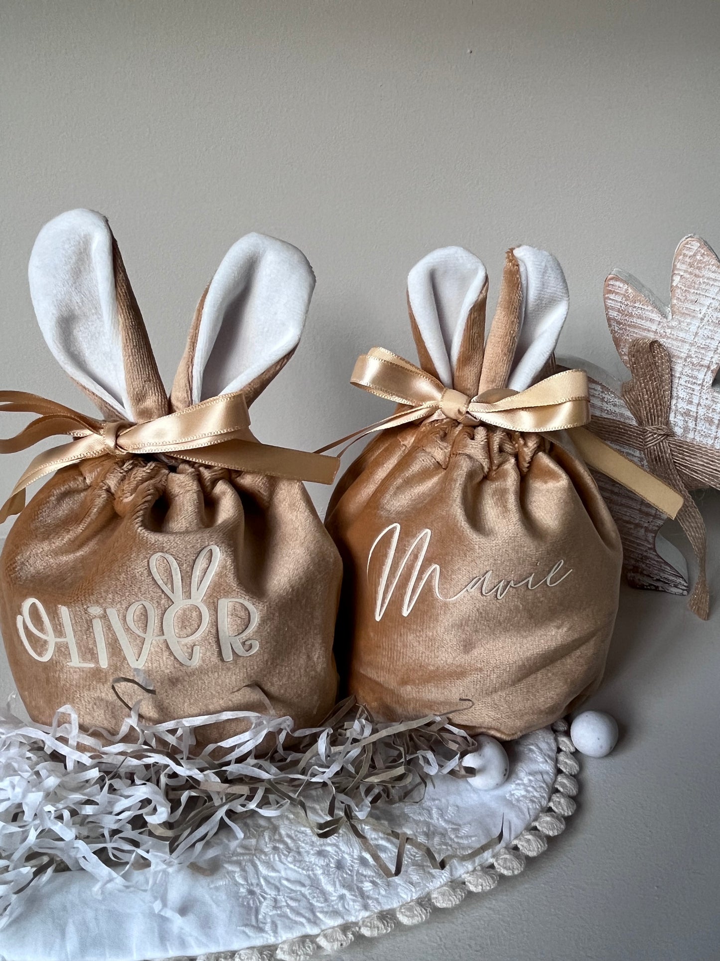 Caramel Bunny Bags