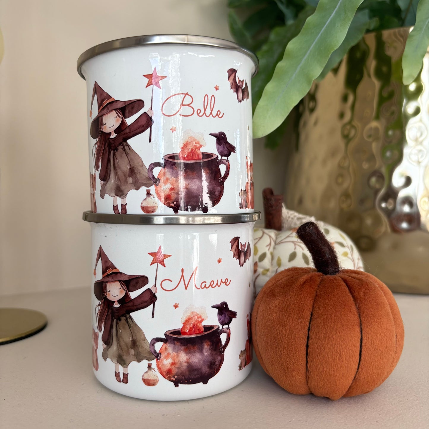 Halloween Witch Mug & Treat bag