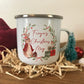 Personalised Festive Bunny Mug & Treat Bag