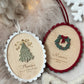 Personalised Scallop Christmas Tree - Wreath Bauble