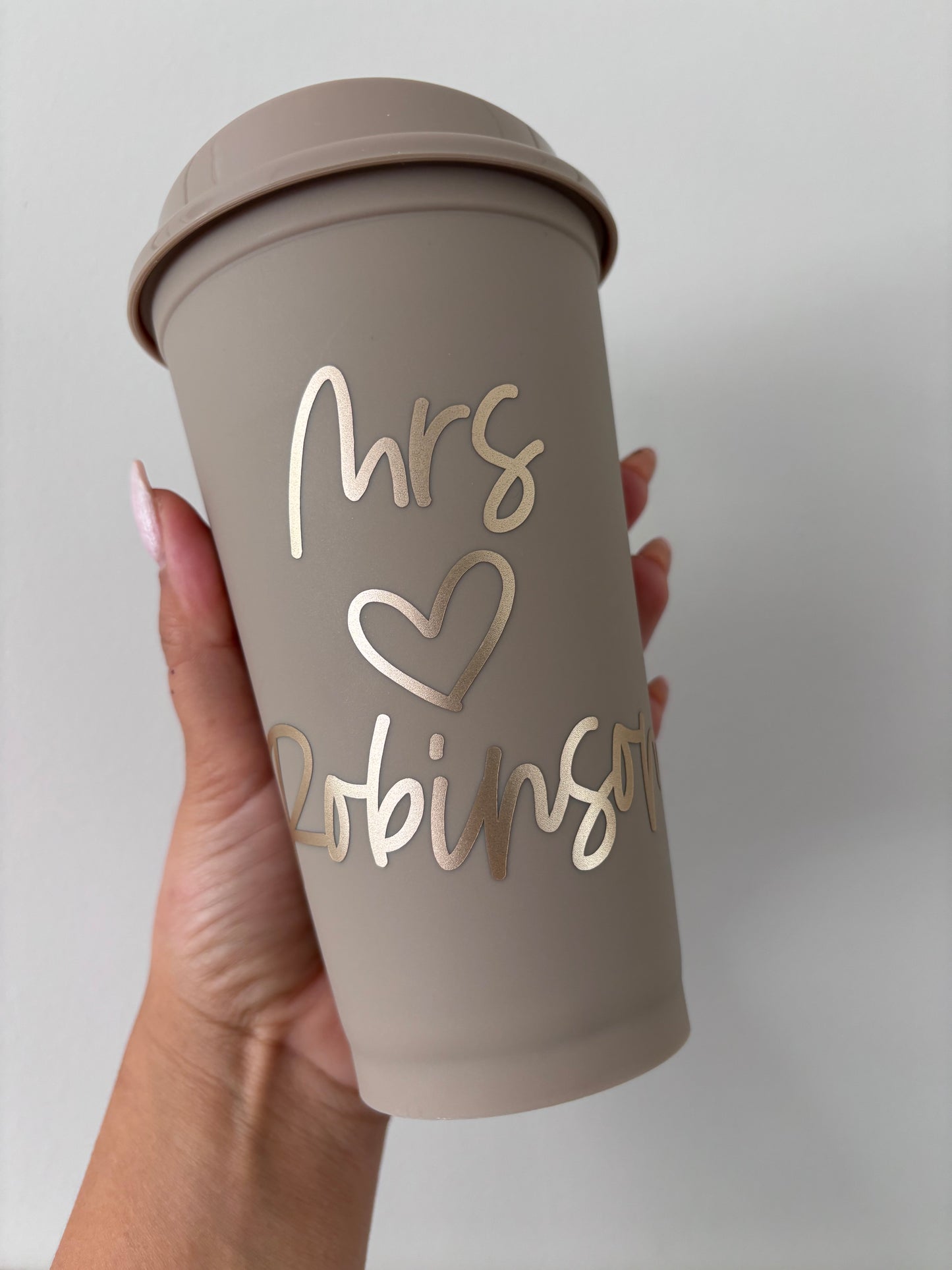 Teacher Coffee Cups - Heart