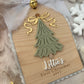 First Christmas Photo Plaque & Bauble - Christmas Tree