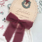 My First Christmas Personalised Plaque - Wreath