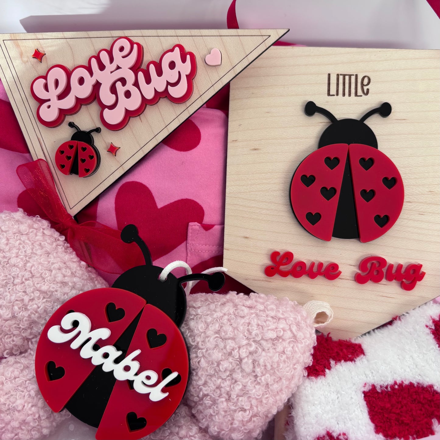 Love Bug Mini Pennant