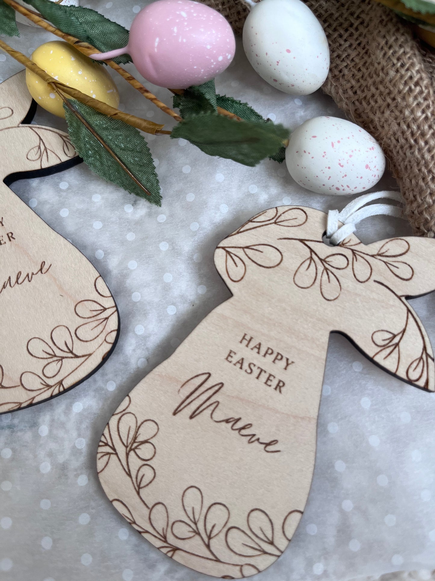 Personalised Easter Bunny Tag