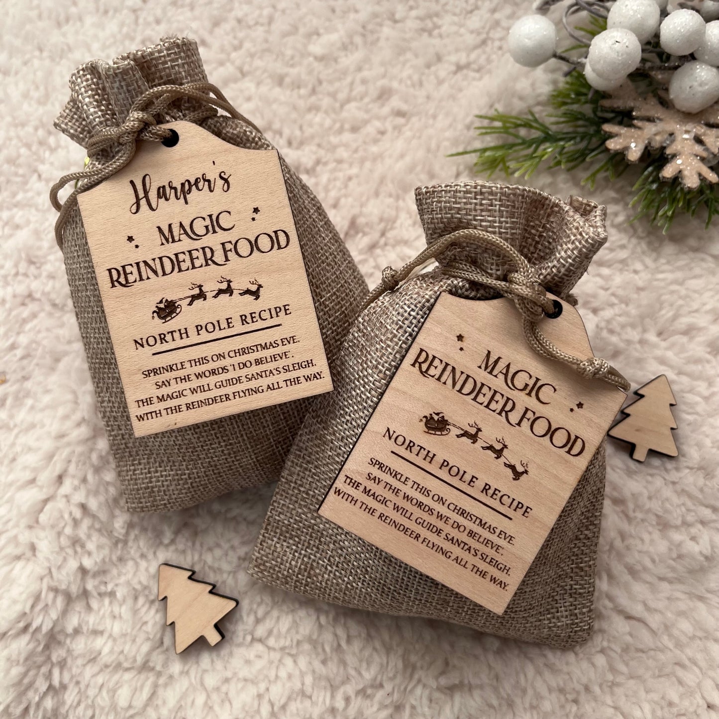 Personalised Magic Reindeer Food - Traditional