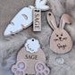 Personalised Easter Bunny Tail Tags