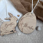 Personalised Easter Bunny Tags