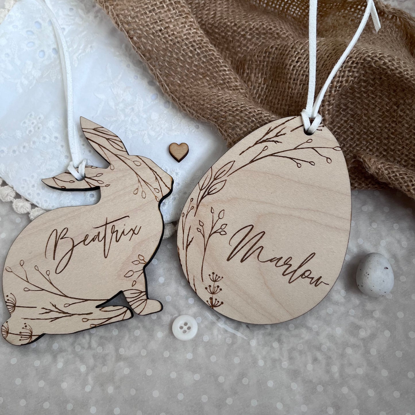 Personalised Easter Bunny Tags