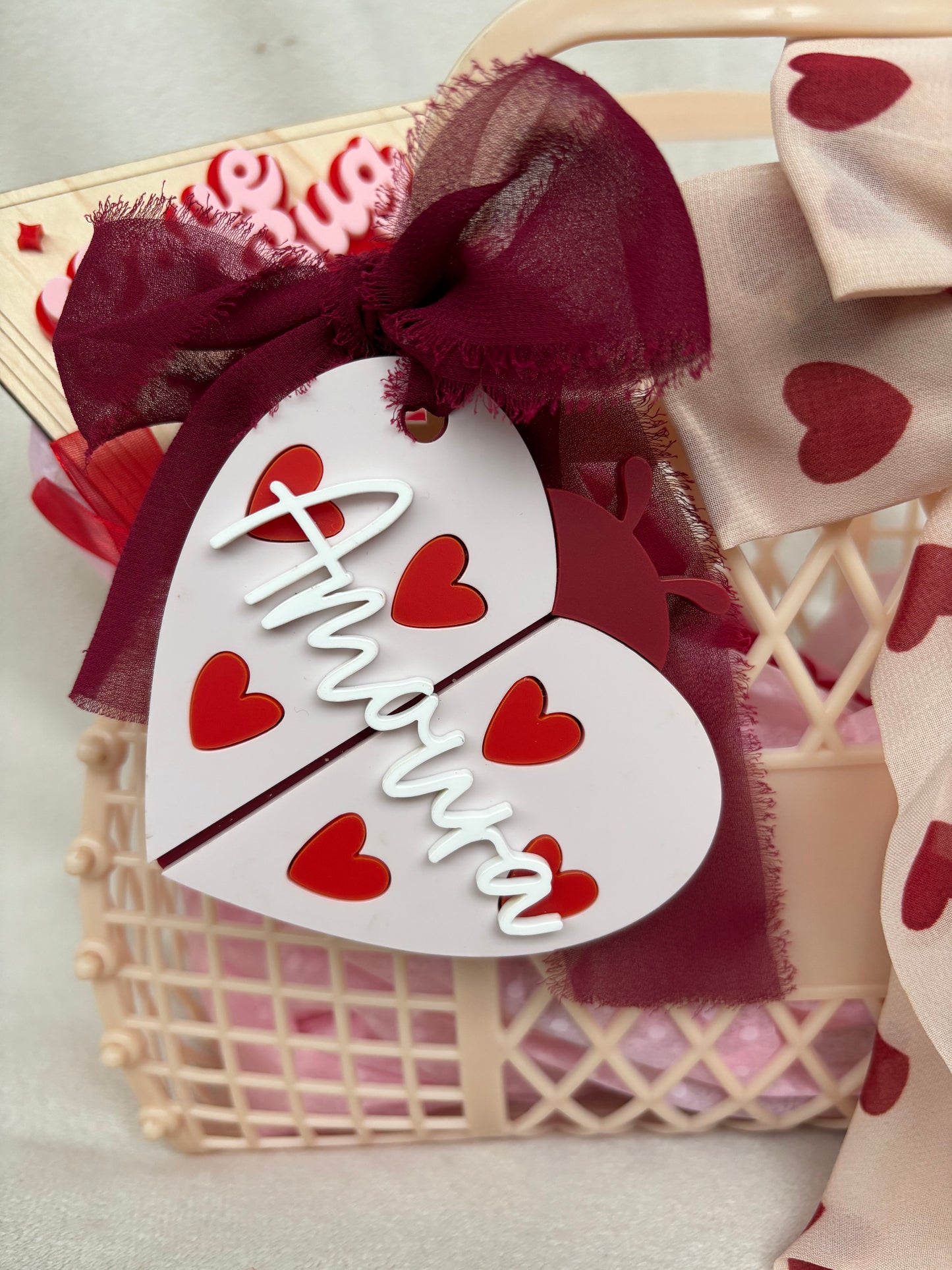 Heart Love Bug Tag