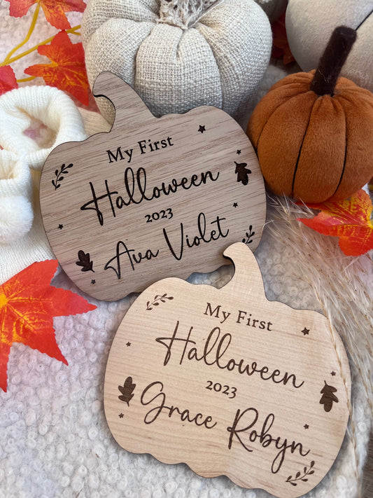 Personalised Pumpkin Keepsake