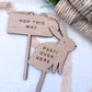 Easter Egg Hunt Sign Set of 4