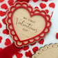 First Valentine’s Day Heart Plaque