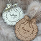 Personalised Christmas Wreath Bauble