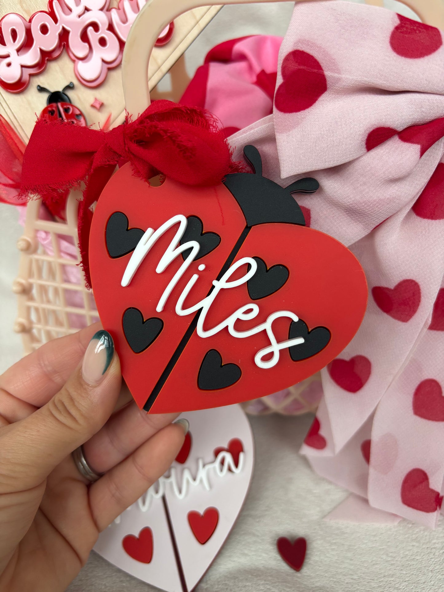 Heart Love Bug Tag
