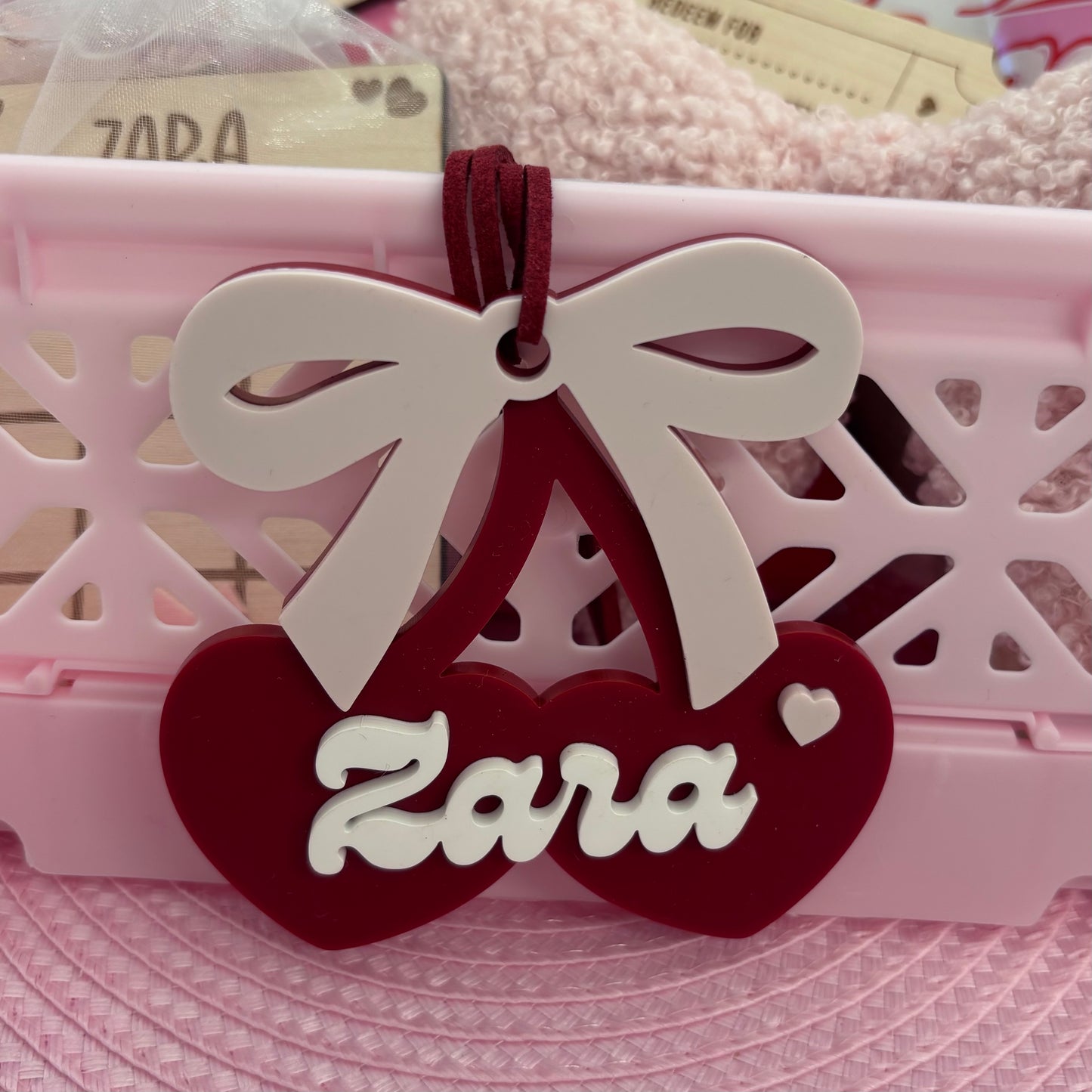 Personalised Cherry Tag