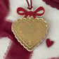 Gold Locket Heart Tag