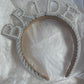 Bride Pearl Headband