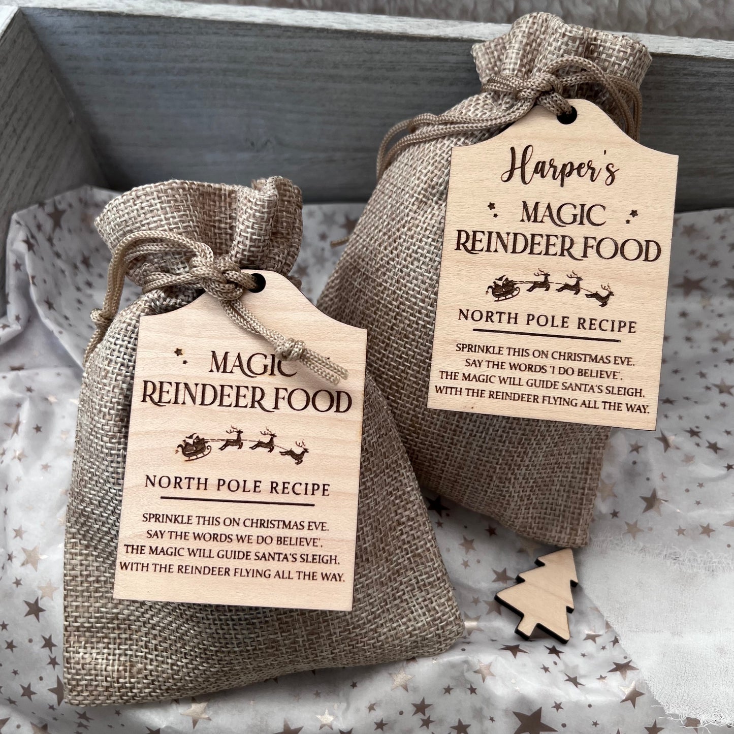 Personalised Magic Reindeer Food - Traditional