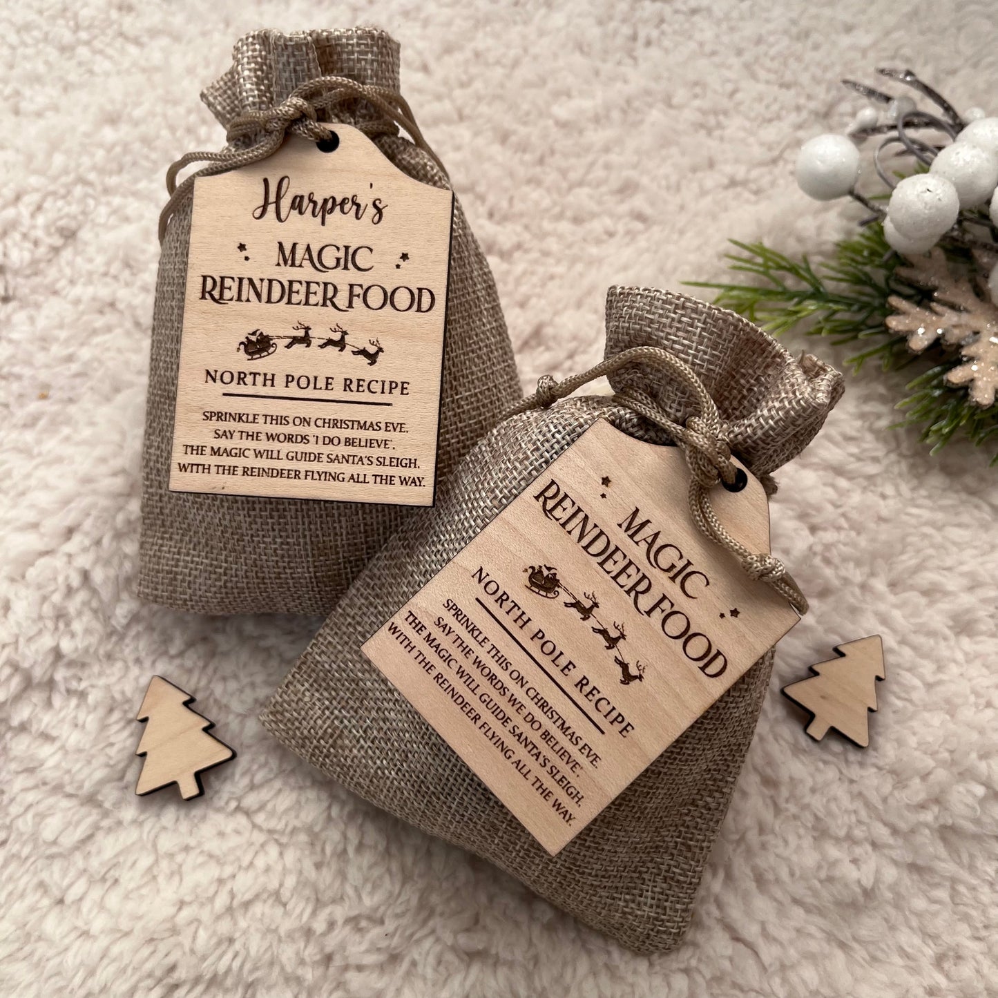 Personalised Magic Reindeer Food - Traditional