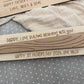 Father’s Day Footprint Hammer Plaque