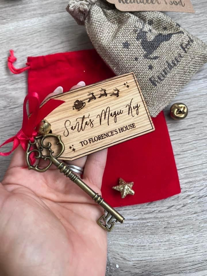 Traditional Personalised Santa’s Magic Key