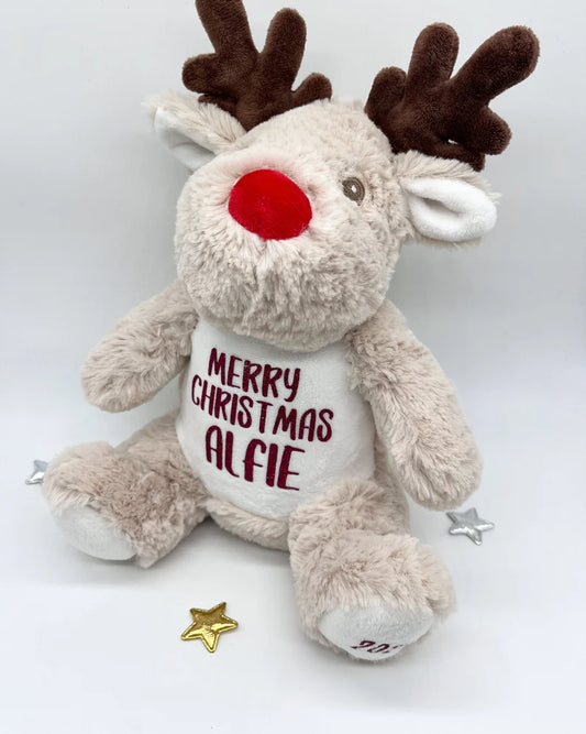 Personalised Rudolf Plush