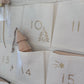 Personalised Fabric Advent Calendar - 24 Pockets - Glitter