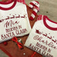 Personalised Christmas Pjs