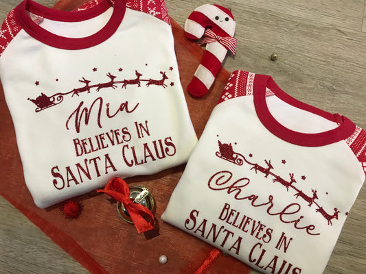 Personalised Christmas Pjs