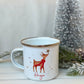 Personalised Reindeer Mug & Treat Bag