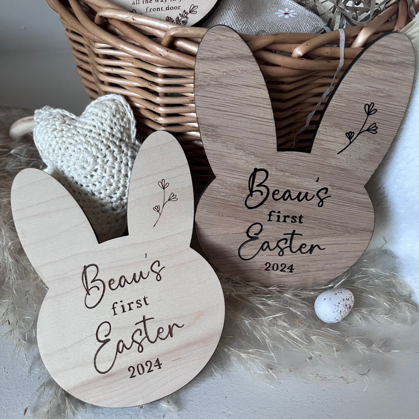 My First Easter Personalised Bunny Keepsake Disc