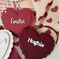 Ruffle Heart Tags