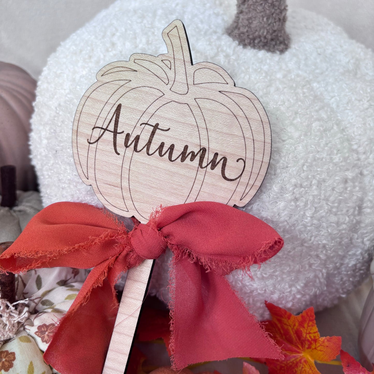 Personalised Pumpkin Wand