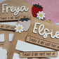 Personalised First Day of School Board - Strawberry Rectangle