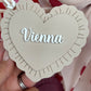 Ruffle Heart Tags