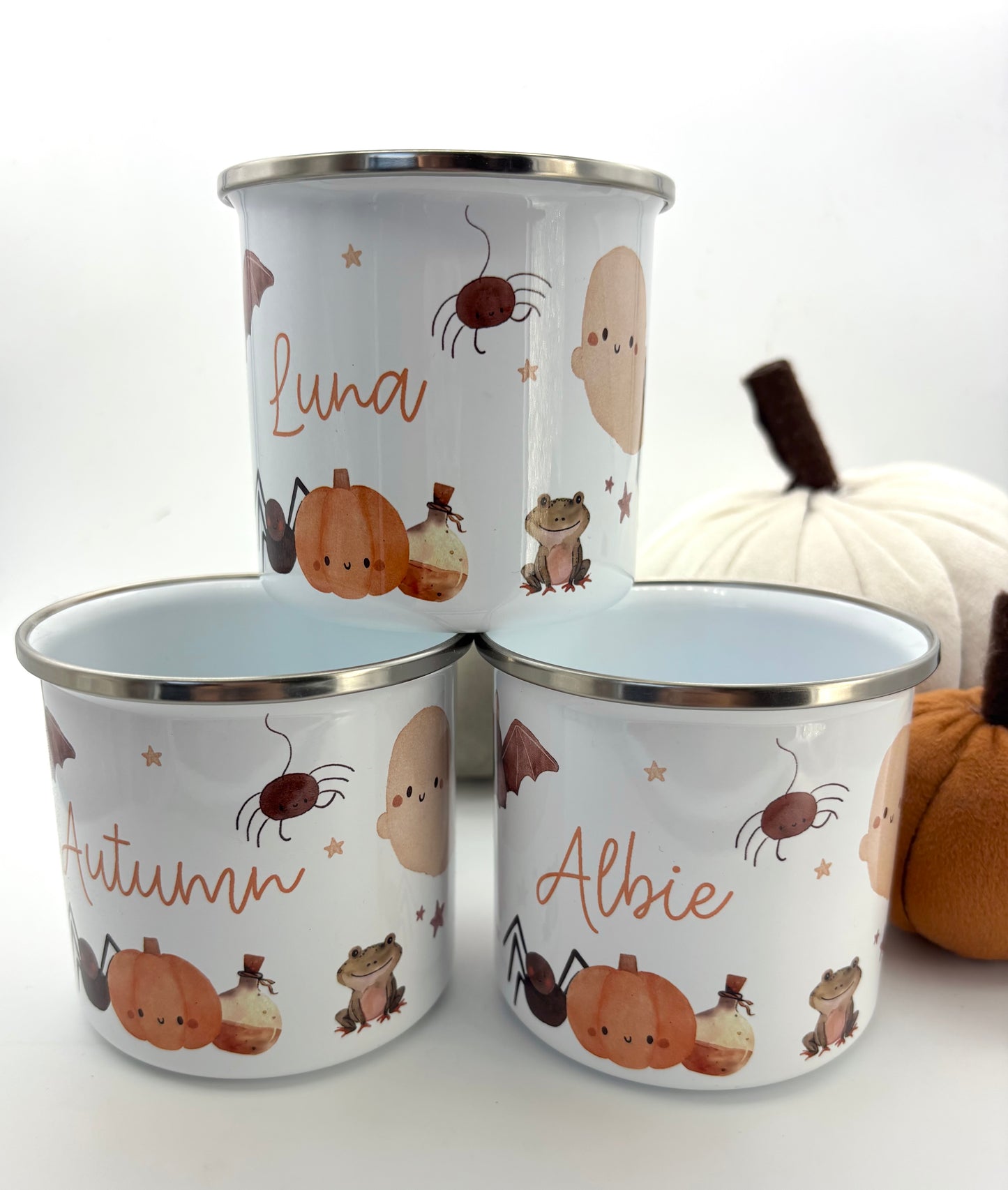 Halloween Cute Pumpkin Mug & Treat bag