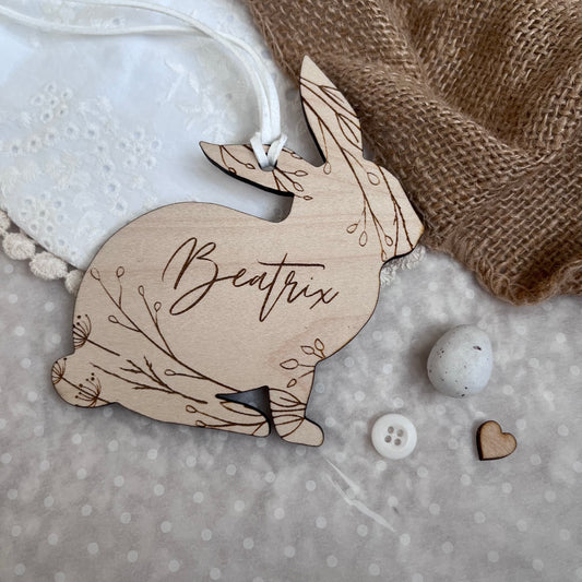 Personalised Easter Bunny Tags