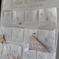 Personalised Fabric Advent Calendar - 24 Pockets - Glitter