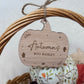 Boo Basket Pumpkin Halloween Tag