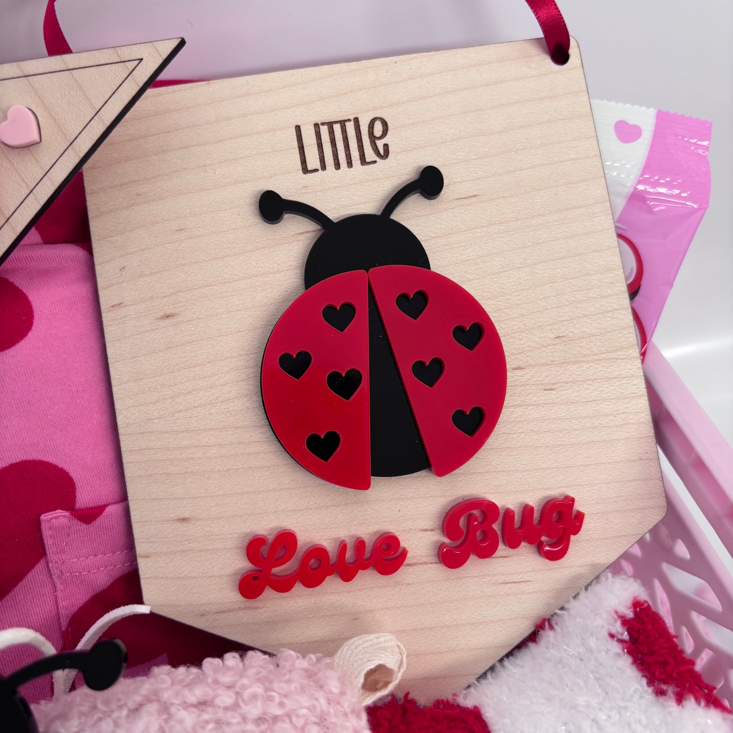 Love Bug Mini Pennant