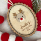 Baby’s First Christmas Rudolf Bauble
