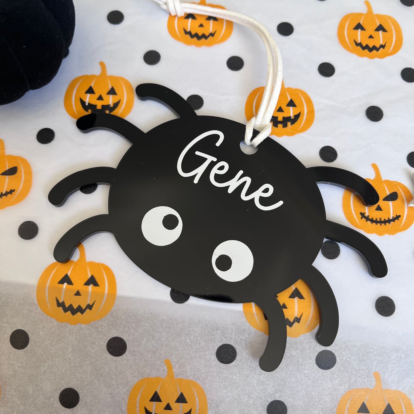 Personalised Halloween Tags